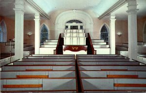 Ohio Kirtland Lower Auditorium Kirtland Temple