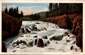 Yellowstone National Park Firehole Cascades