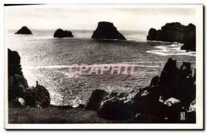 Old Postcard Camaret Tas de Pois seen from the Green Room