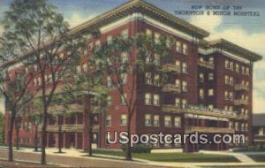 New Home of the Thornton & Minor Hospital - Kansas City, Missouri MO Postcard