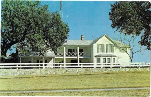 The Summer Whitehouse on the LBJ Ranch on Pedernales River at Stonewall Texas
