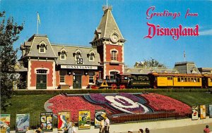 Floral Mickey Mouse Disneyland, CA, USA Disney Unused 