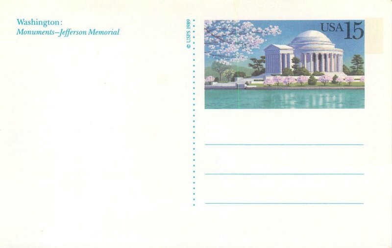 United States Washington D.C. Monuments Jefferson Memorial