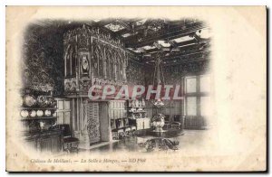 Postcard Old Chateau De Meillant The Dining Room