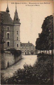 CPA Redon Promenade du cours Bertrand, Tour de la Mairie (1236661)