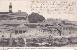 PLYMOUTH, Devon, England, PU-1904; Bathing, Places & Marine Biological Instit...