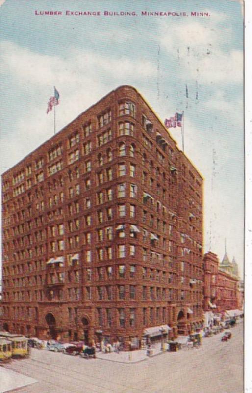 Minnesota Minneapolis Lumber Exchange Building 1913