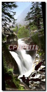 Old Postcard Cauterets Cascade Cerisey