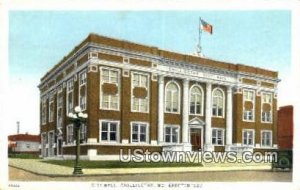 City Hall - Chillicothe, Missouri MO Postcard
