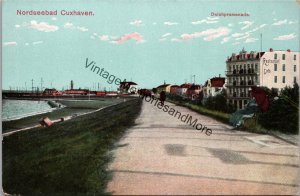 North Sea Resort Cuxhaven Germany Postcard PC299