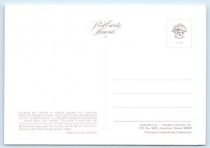 S.S. Constitution & S.S. Independence HONOLULU Hawaii 4x6 Postcard