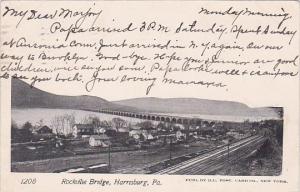 Pennsylvania Harrnsburg Rockville Bridge 1904