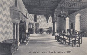 Switzerland Chateau de Chillon Grand Cuisine en 1439