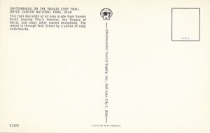 Switchbacks on Navajo Loop Trail - Bryce Canyon National Park, Utah