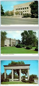 3 Postcards BATTLE CREEK, MI~ Kellogg Auditorium BAILEY PARK Kingman Museum 4x6