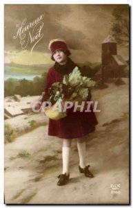 Old Postcard Fun Children Happy Christmas Christmas