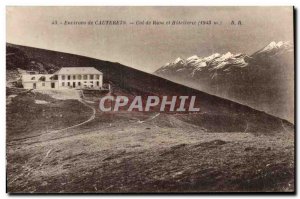 Old Postcard Around Cauterets Col de Riou & Hospitality (1943m)