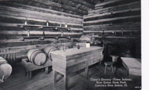 Illinois New Salem Clary's Grocery Interior New Salem State Park