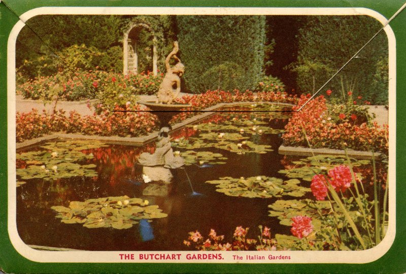 Folder - Canada, Victoria British Columbia. Butchart Gardens    18 views + na...