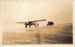 Old Orchard Beach ME The Pathfinder Airplane Roger Williams Pilot RPPC