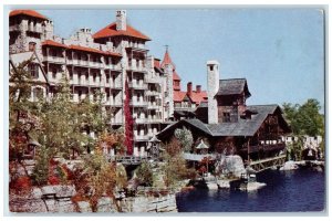 c1960 Office Building House Lake Mohonk Mountain Mohonk Lake New York Postcard