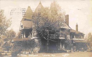 Ivinson Residence Laramie Wyoming 1913 RPPC Real Photo postcard