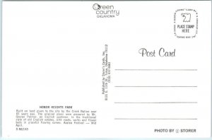 M-77890 Honor Heights Park Muskogee Oklahoma