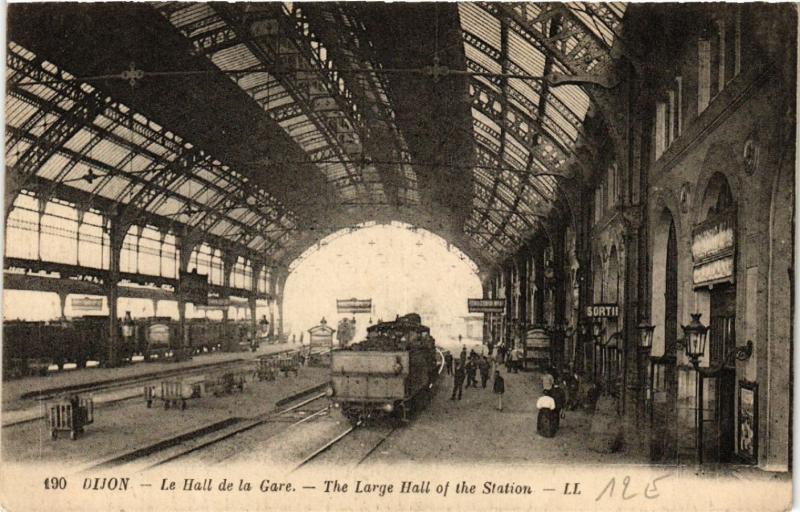 CPA Dijon - Le Hall de la Galre - The Large Hall of the Station (586736)