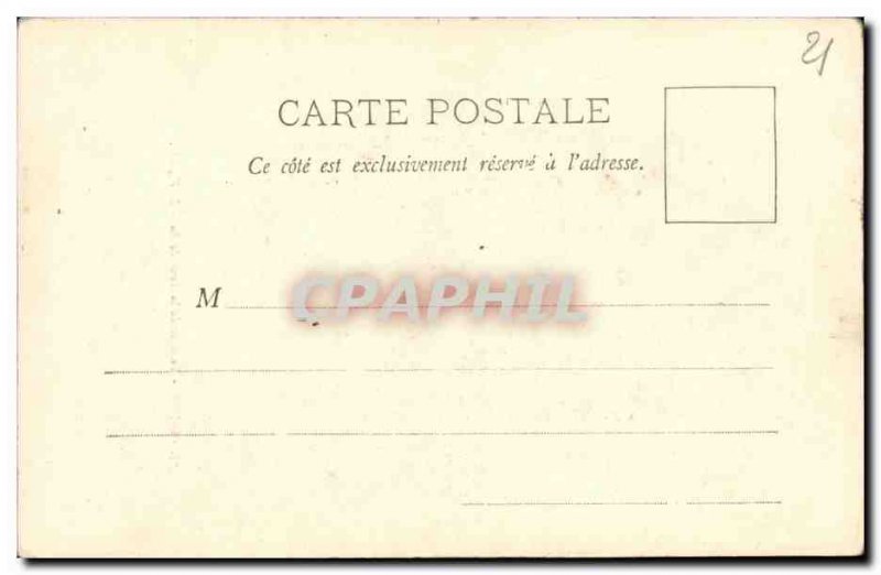 Postcard Dijon Old Steps Bar Tour