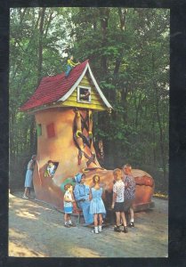 LIGONIER PENNSYLVANIA PA. STORY BOOK FOREST AMUSEMENT PARK VINTAGE POSTCARD