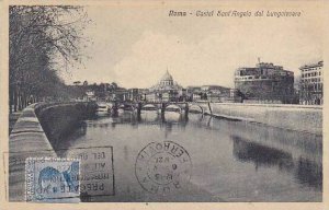 Italy Roma Rome Castel Sant' Angelo dal Lungotevere 1921