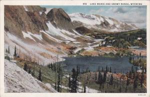 Lake Marie And Snowy Range Wyoming