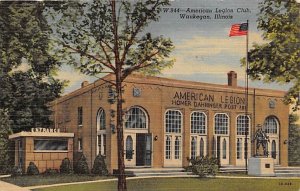 American Legion Club House Waukegan, Illinois USA 1958 