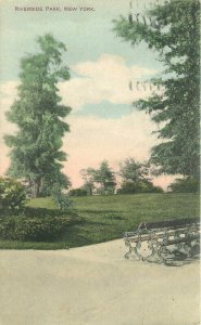 New York Riverside Park Hagemeister #45 1913 hand colored Postcard 22-3472