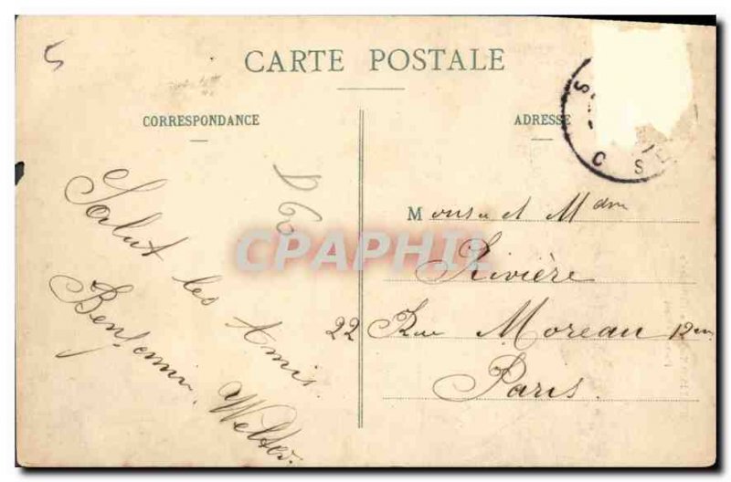 Old Postcard Senlis Oise Ctahedrale the West Portal