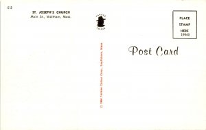 St. Joseph's Church Post Card from 1964