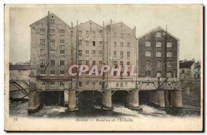 Meaux Postcard Old Mills of the & # 39echelle (mill)