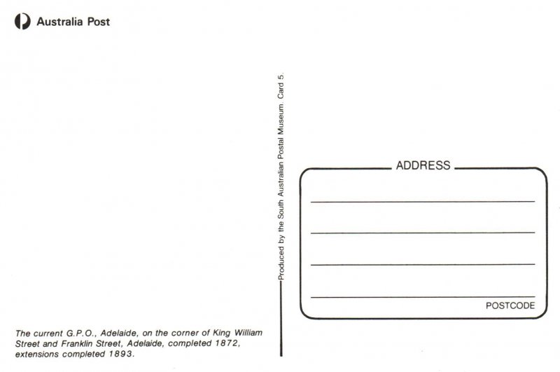 Current Post Office,Adelaide,South Australia,Australia