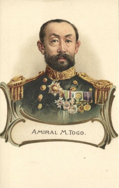 RUSSO-JAPANESE WAR, Japanese Fleet Admiral Togo Heihachiro (1905)