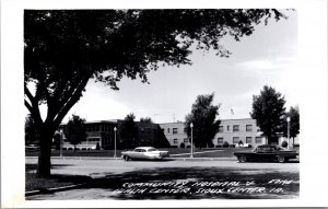 Real Photo Postcard Community Hospital and Health Center in Sioux Center, Iowa