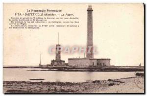 Old Postcard Gatteville Lighthouse