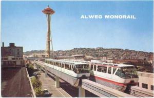 Alweg Monorail Seattle Washington WN
