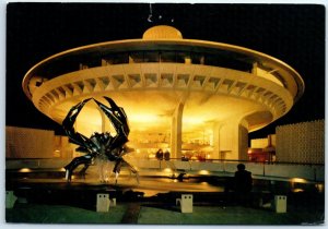 M-48753 H R MacMillan Planetarium Crab Sculpture Fountain Vancouver B C Canada