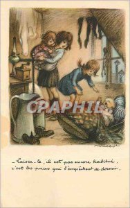 Old Postcard National League against Slums Poulbot