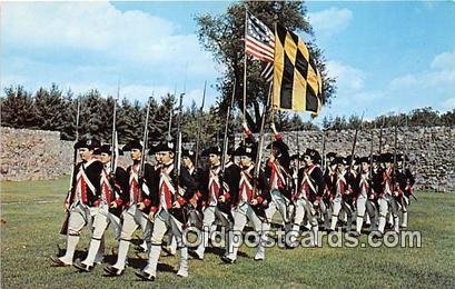 First Maryland Regiment Fort Frederick, MD USA Political Unused 