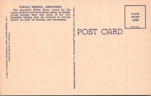 Postcard PEOPLE SCENE Beaver Arkansas AR AM2421