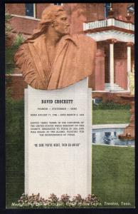 Tennessee David Crockett Pioneer Statesman Hero TRENTON LINEN