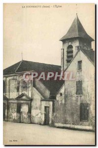 Old Postcard La Courneuve Seine Church