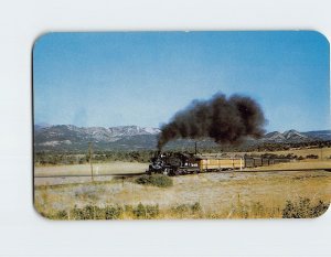 Postcard The last of the famous old narrow gauge railroads, Colorado