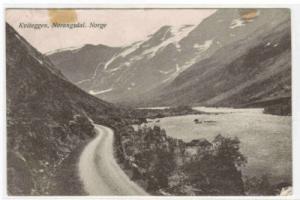 Kviteggen Norangsdal Norway 1919 postcard